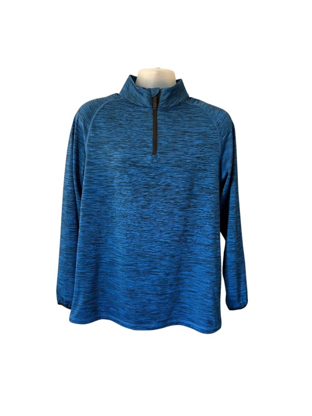 G/FORE Mens 1/4 Zip Golf Pullover Sweatshirt Top Blue Medium